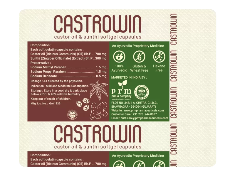 CASTROWIN Softgel Capsules